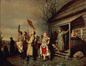 Húsvéti körmenet, 1861